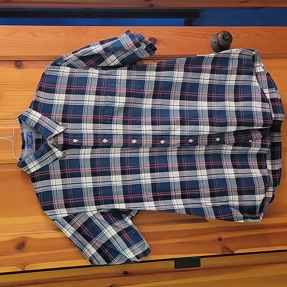 Pendleton plaid cotton shirt